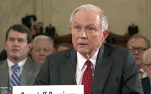 Senator Jeff Sessions Promising to Enforce The Law