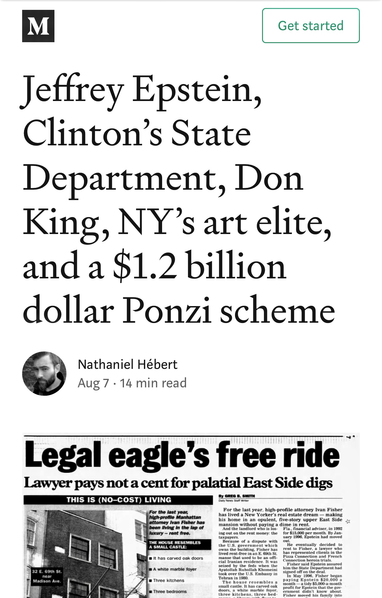 Jeffrey Epstein, Clinton’s State Department, NY’s Art Elite, and $1.2 billion Ponzi Scheme