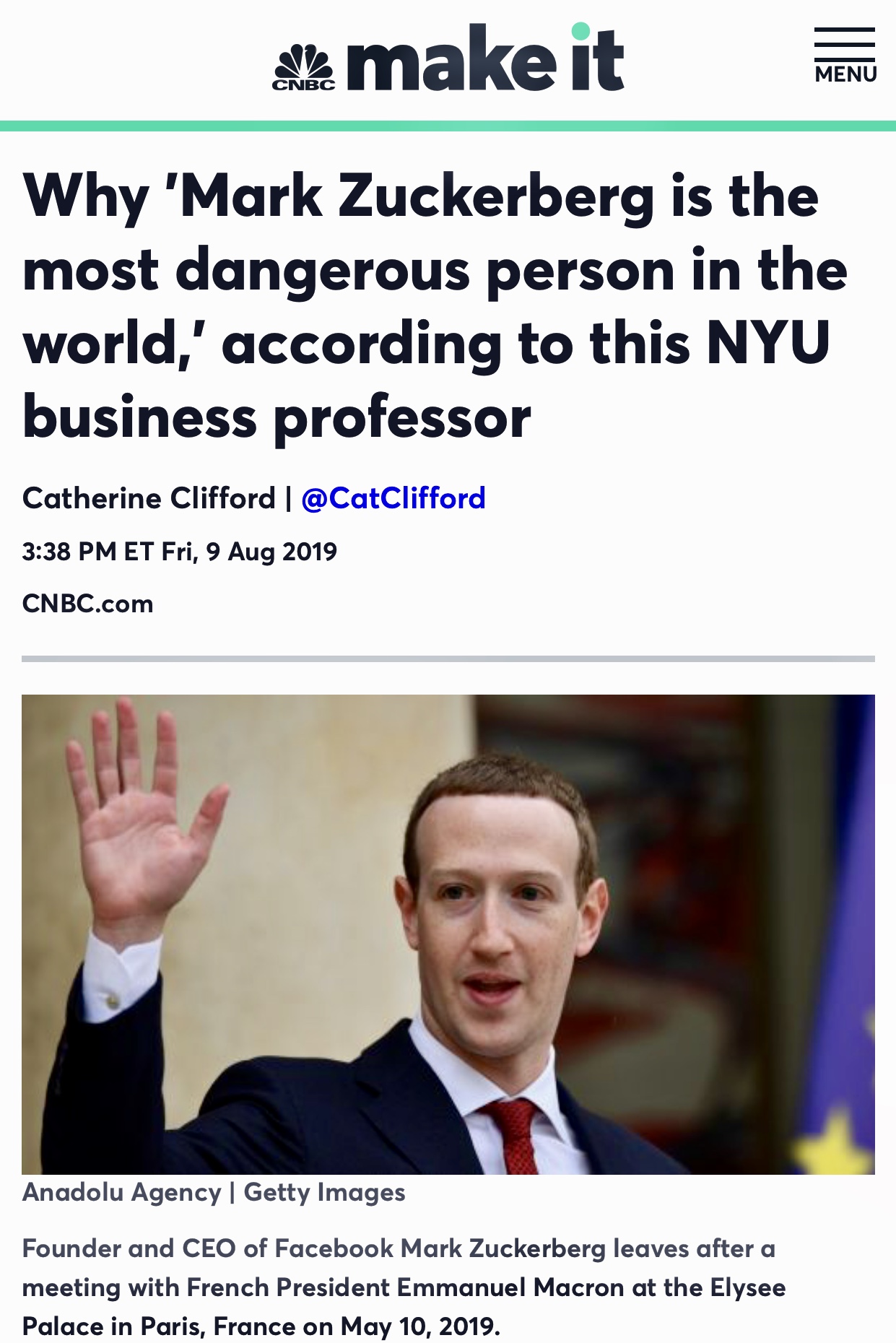 Scott Galloway: Why Mark Zuckerberg is ‘dangerous’