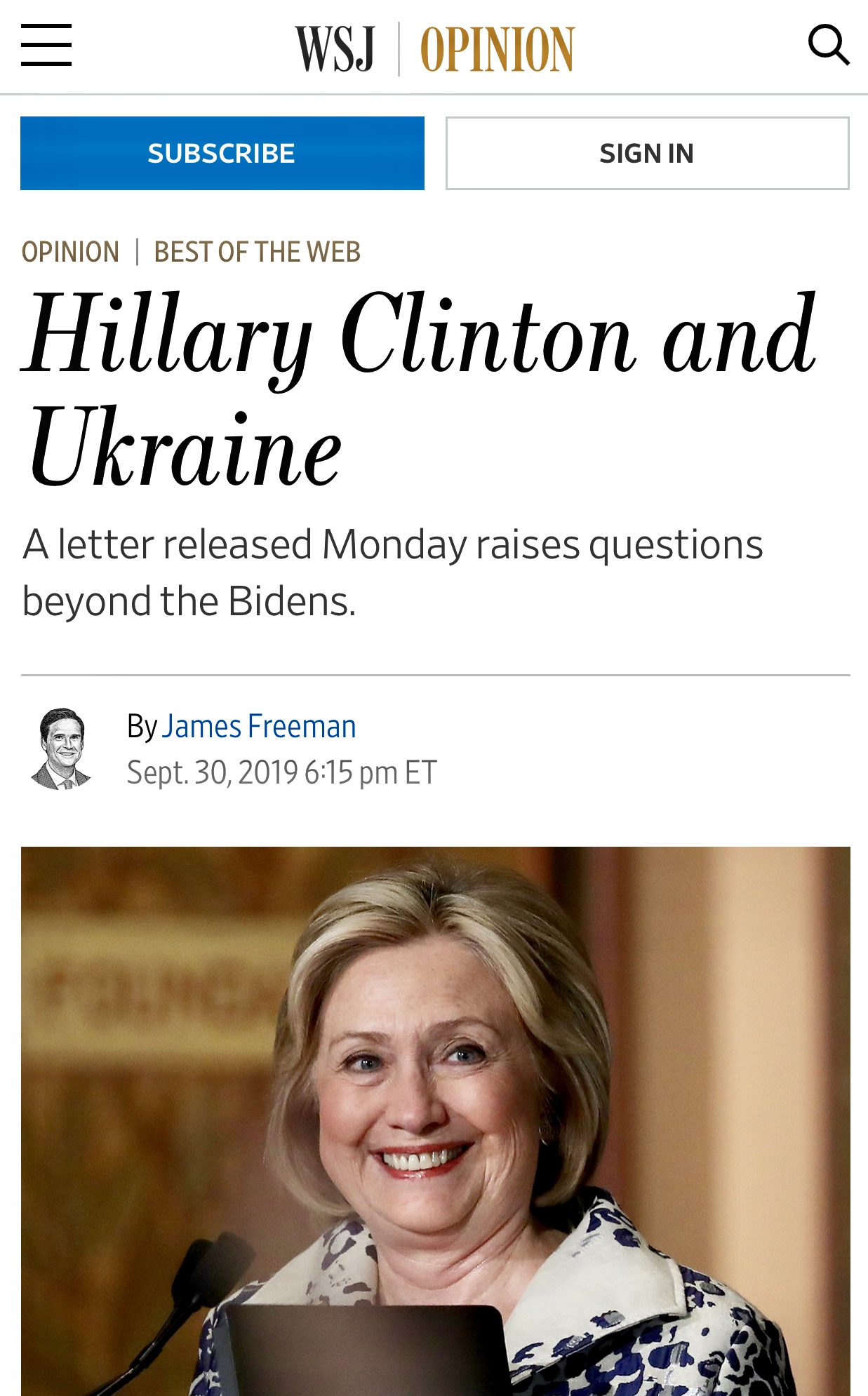 Ukraine Donated $10 Million to Clinton Foundation