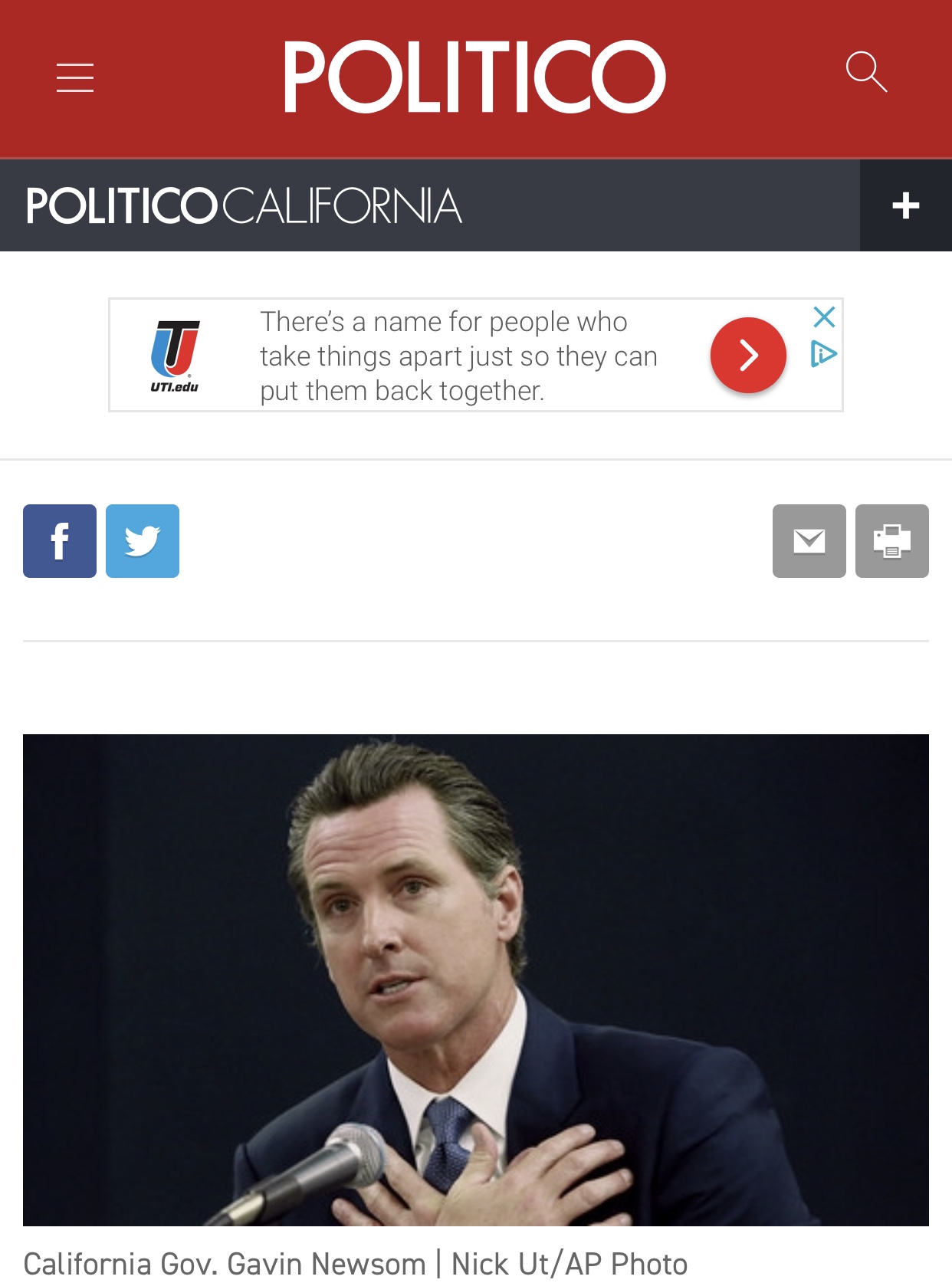 Gavin Newsom Goes From Resistance Leader to Unwitting Trump Surrogate
