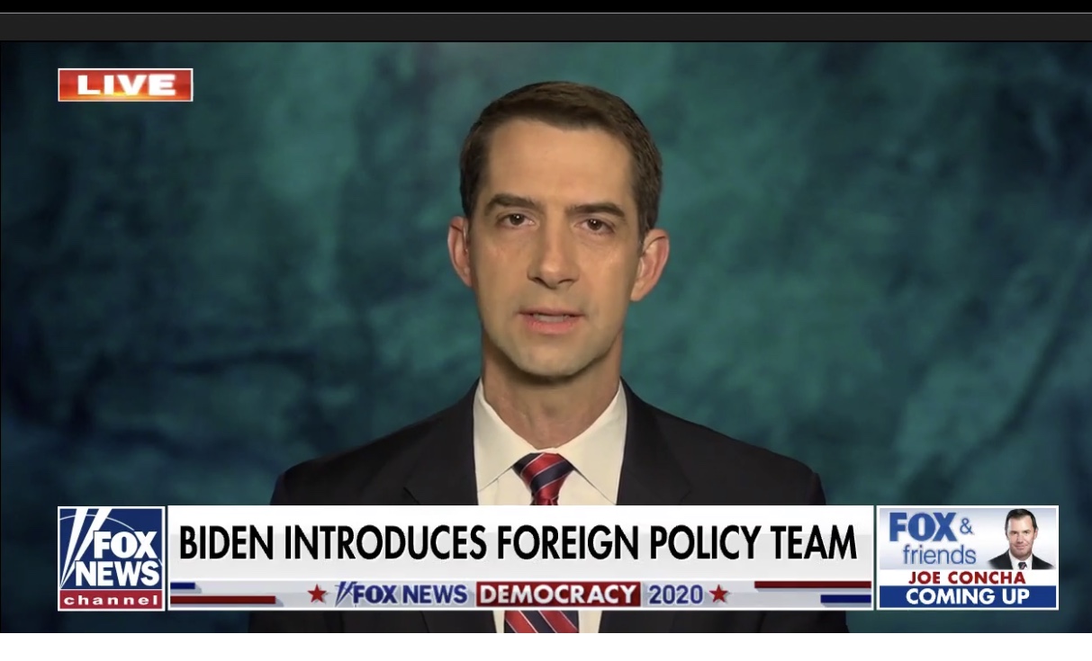 Senator Tom Cotton Biden DHS Nominee MAYORKAS Disqualified to Lead Agency For Selling Green Cards to Chinese Nationals
