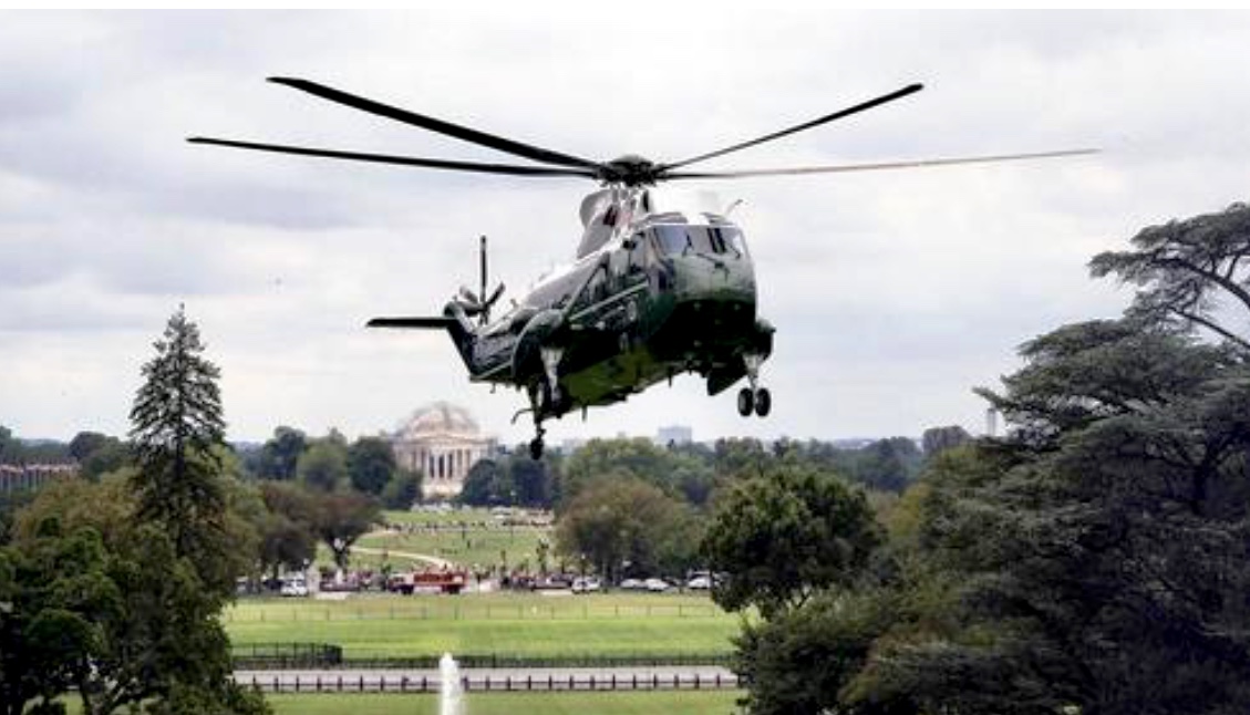 President TRUMP FLIES OVER DC ‘MILLION MAGA MARCH’ AS SUPPORTERS RAGE AGAINST ELECTION RESULTS