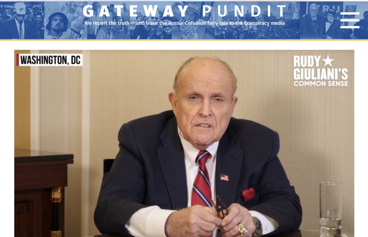 RUDY BRINGS THE FIRE: Giuliani Responds to $1.3 Billion Dominion Lawsuit AND IT’S EPIC