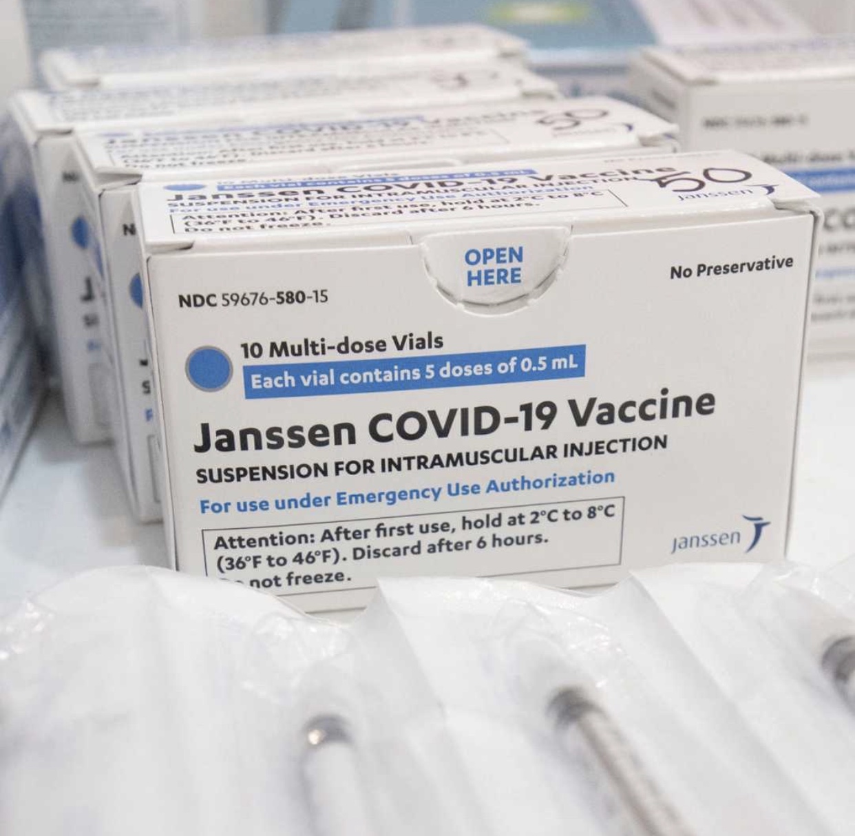 Several Clinics Pause J&J Vaccines After ‘Adverse’ Reactions