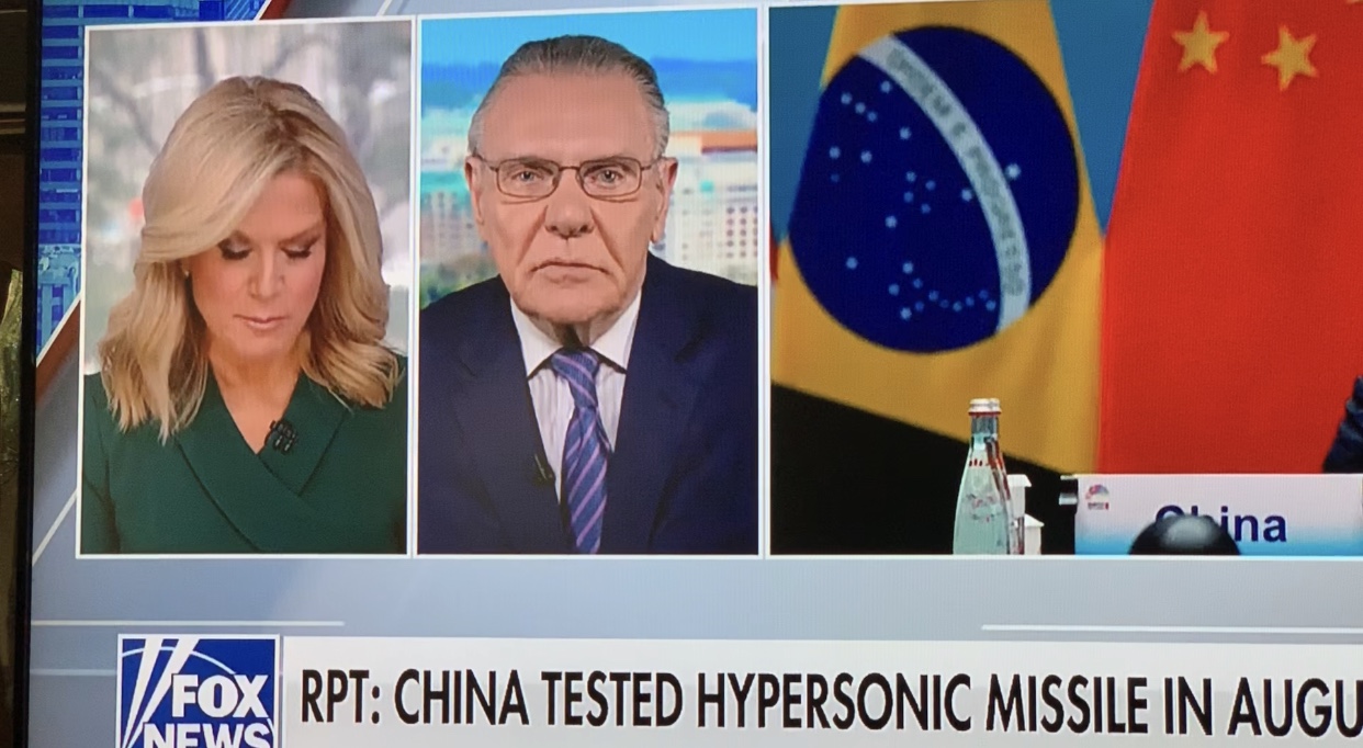 🚨🚨🚨General Jack Keane discussing the Danger of a Hypersonic Missile