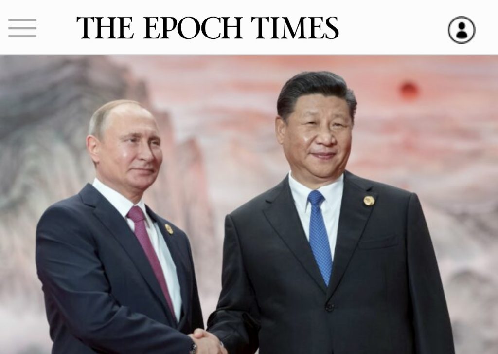 🚨🚨🚨China Shares ‘Common Goal’ With Russia to Undermine US, Can’t Be Trusted to Mediate End to Ukraine Crisis