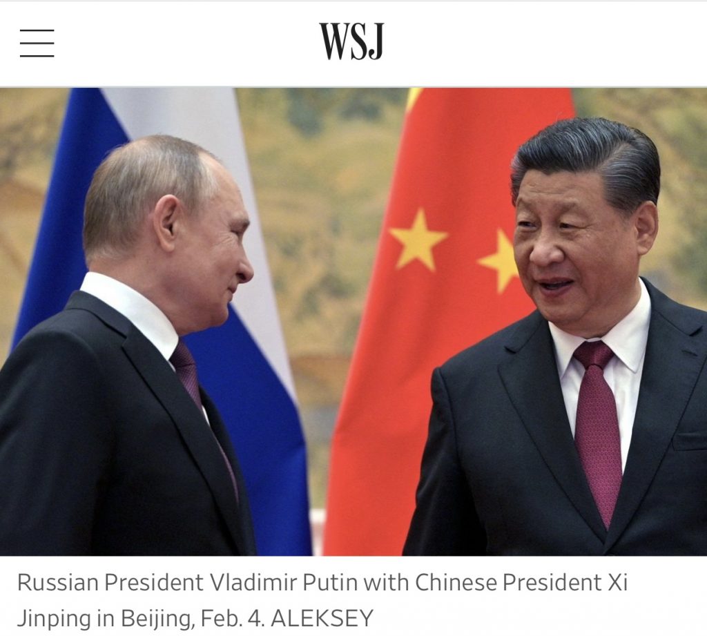 🚨🚨🚨 China Declared Its Russia Friendship Had ‘No Limits.’ It’s Having Second Thoughts.